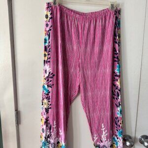 NWT Hue Pajama Pants Full Length 1X